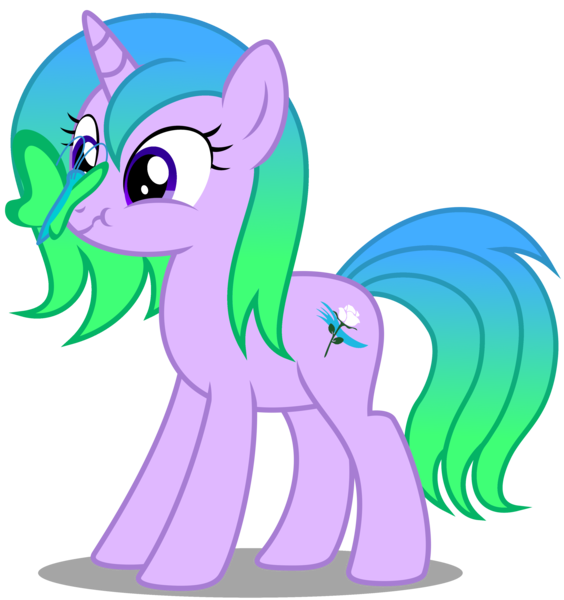 Size: 3250x3460 | Tagged: safe, artist:strategypony, derpibooru import, oc, oc:fiona mahri, unofficial characters only, butterfly, insect, pony, unicorn, butterfly on nose, cute, daaaaaaaaaaaw, gradient mane, gradient tail, horn, image, insect on nose, ocbetes, png, scrunchy face, simple background, tail, transparent background, unicorn oc
