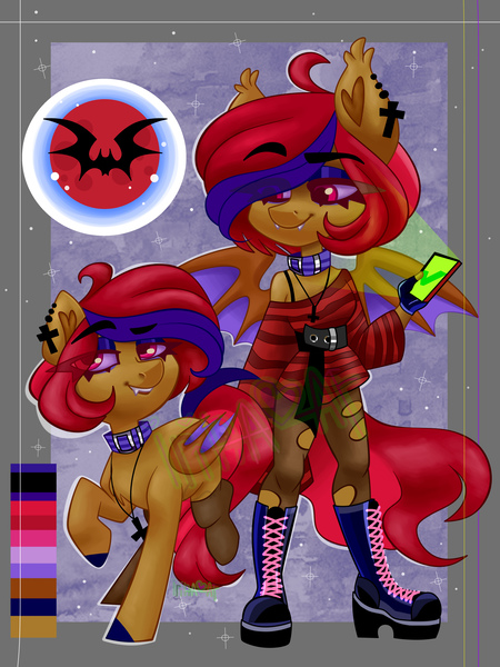 Size: 3000x4000 | Tagged: safe, artist:irinamar, derpibooru import, oc, unofficial characters only, anthro, bat pony, bat pony oc, bat wings, image, jpeg, solo, wings