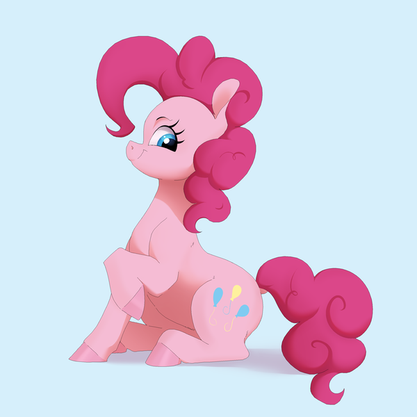 Size: 2784x2784 | Tagged: safe, artist:aquaticvibes, derpibooru import, pinkie pie, earth pony, pony, image, png, solo