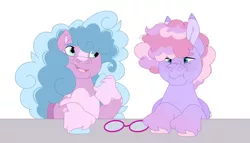 Size: 1280x732 | Tagged: safe, artist:itstechtock, derpibooru import, oc, oc:bedhead, oc:cloud nine, unofficial characters only, pegasus, pony, female, glasses, image, jpeg, male, mare, simple background, stallion, white background