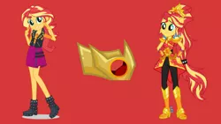 Size: 1280x720 | Tagged: safe, artist:amadondawn, sunset shimmer, equestria girls, crystal guardian, image, jpeg, solo