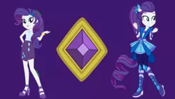 Size: 1192x670 | Tagged: safe, artist:amadondawn, rarity, equestria girls, crystal guardian, image, jpeg, solo