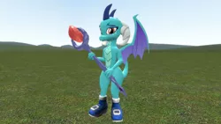 Size: 1280x720 | Tagged: safe, artist:ponygamer2020, derpibooru import, princess ember, dragon, 3d, boots, clothes, cute, dragoness, emberbetes, female, image, jpeg, shoes, solo