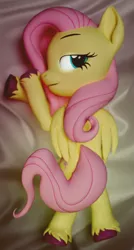 Size: 1556x2910 | Tagged: artist needed, suggestive, derpibooru import, fluttershy, pegasus, pony, 3d, bed, bedroom eyes, blender, blender cycles, body pillow, body pillow design, crossed hooves, cutie mark, flank, folded wings, glow, glowing eyes, hooves, image, laying on bed, looking at you, looking back, looking back at you, lying down, on bed, png, prone, raised eyebrow, smug, solo, tail, tail wrap, unshorn fetlocks, wings