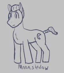 Size: 588x668 | Tagged: safe, artist:irradiatedshotgun, derpibooru import, oc, oc:william moonshadow, pony, unicorn, guard, image, male, night guard, png, sketch, stallion, tail wrap