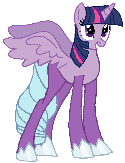 Size: 406x528 | Tagged: safe, artist:qjosh, derpibooru import, opaline, twilight sparkle, twilight sparkle (alicorn), alicorn, my little pony: make your mark, spoiler:g5, spoiler:my little pony: make your mark, g5, image, png, pony to pony, transformation, transformation sequence