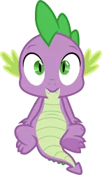 Size: 3000x5130 | Tagged: safe, artist:cloudyglow, derpibooru import, spike, father knows beast, image, png, solo, vector