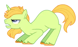 Size: 1280x780 | Tagged: safe, artist:princess-kitsune-tsu, derpibooru import, oc, unnamed oc, unofficial characters only, pony, unicorn, base used, blank flank, freckles, frown, gritted teeth, image, magical gay spawn, male, offspring, parent:big macintosh, parent:prince blueblood, parents:bluemac, png, solo, stallion, teeth, unshorn fetlocks