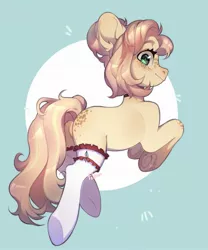 Size: 1707x2048 | Tagged: artist needed, safe, derpibooru import, oc, earth pony, clothes, featureless crotch, image, jpeg, socks, solo