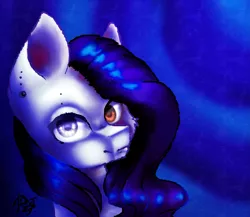 Size: 2631x2280 | Tagged: safe, artist:prettyshinegp, derpibooru import, oc, unofficial characters only, earth pony, pony, abstract background, bust, ear piercing, earth pony oc, female, heterochromia, image, mare, piercing, png, solo