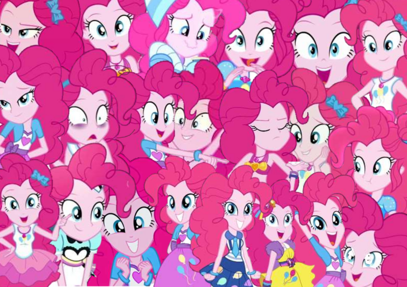 Size: 1280x902 | Tagged: safe, artist:marcoequestrian98, derpibooru import, pinkie pie, equestria girls, equestria girls series, forgotten friendship, i'm on a yacht, spring breakdown, spoiler:eqg series (season 2), bags under eyes, clothes, collage, cute, diapinkes, female, image, png, swimsuit