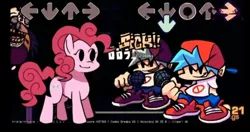 Size: 720x381 | Tagged: safe, derpibooru import, pinkie pie, earth pony, human, pony, boyfriend, doctor eggman, friday night funkin', image, jpeg, robotnik exe, sonic the hedgehog (series), triple trouble, youtube link, youtuber:androsonic2