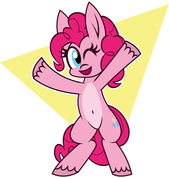Size: 3827x4035 | Tagged: safe, artist:tridashie, derpibooru import, pinkie pie, earth pony, image, png, simple background, solo