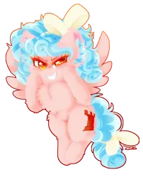 Size: 1223x1511 | Tagged: safe, artist:vanillaswirl6, derpibooru import, cozy glow, pegasus, pony, bow, fluffy, hair bow, image, png