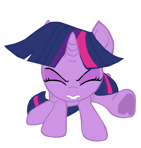 Size: 1280x1342 | Tagged: safe, artist:benpictures1, derpibooru import, twilight sparkle, twilight sparkle (alicorn), alicorn, pony, my little pony: the movie, cute, eyes closed, female, frog (hoof), gritted teeth, image, inkscape, mare, png, simple background, solo, teeth, transparent background, twiabetes, underhoof, vector