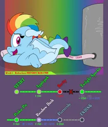 Size: 4800x5700 | Tagged: safe, artist:rupertbluefox, derpibooru import, rainbow dash, dragon, series:mane6dragonsquestscaleybelly, absurd resolution, butt, cider, container, cute, dashabetes, dragonbutt, dragoness, dragonified, fat, fat fetish, female, fetish, hose, image, incentive drive, lying down, png, progress, prone, rainbow dragon, species swap, tail, this will end in weight gain, wings