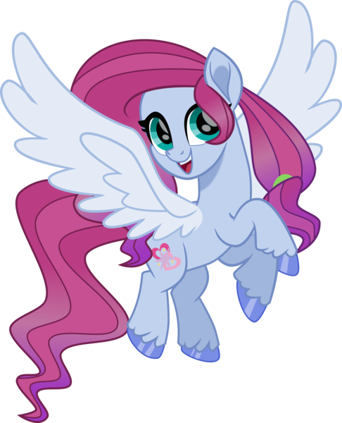 Size: 5238x6463 | Tagged: safe, artist:shootingstarsentry, derpibooru import, oc, oc:fae melody, pegasus, pony, absurd resolution, alicorn wings, female, image, mare, offspring, parent:jazz (g5), parent:pipp petals, png, simple background, solo, transparent background, wings