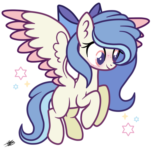 Size: 2665x2635 | Tagged: safe, artist:princessmoonsilver, derpibooru import, oc, oc:daisy, pegasus, pony, base used, bow, colored wings, female, hair bow, image, mare, png, simple background, transparent background, two toned wings, wings