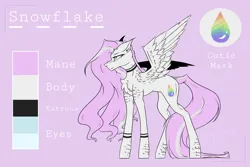 Size: 4040x2702 | Tagged: safe, artist:thelazyponyy, derpibooru import, oc, oc:snowflake, unofficial characters only, pegasus, pony, female, image, jpeg, mare, pegasus oc, solo, wings