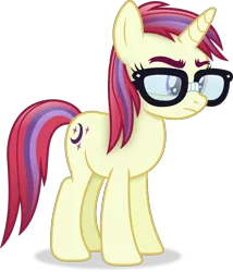 Size: 3236x3774 | Tagged: safe, artist:anime-equestria, derpibooru import, moondancer, pony, unicorn, alternate hairstyle, female, glasses, horn, image, mare, png, simple background, solo, transparent background, vector