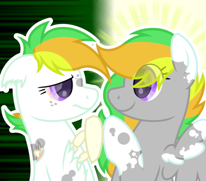 Size: 3400x3000 | Tagged: safe, artist:ponkus, derpibooru import, oc, oc:odd inks, ghoul, pegasus, pony, undead, fallout equestria, female, image, mare, png