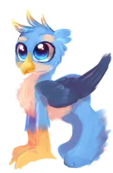 Size: 574x880 | Tagged: artist needed, source needed, safe, derpibooru import, gallus, gryphon, season 8, spoiler:s08, image, png