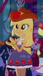 Size: 1080x1920 | Tagged: safe, derpibooru import, edit, edited screencap, screencap, sound edit, applejack, curly winds, rarity, rose heart, scribble dee, some blue guy, twilight sparkle, eqg summertime shorts, equestria girls, raise this roof, animated, balloon, bare shoulders, blinking, boots, canterlot high, clapping, clothes, cowboy boots, cowboy hat, eyes closed, fall formal outfits, female, hat, image, male, night, open mouth, open smile, shoes, sleeveless, smiling, sound, strapless, tiktok, webm
