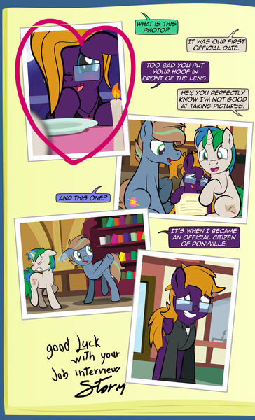 Size: 1920x3168 | Tagged: safe, artist:alexdti, derpibooru import, oc, oc:brainstorm (alexdti), oc:purple creativity, oc:star logic, pegasus, pony, unicorn, comic:quest for friendship, image, jpeg