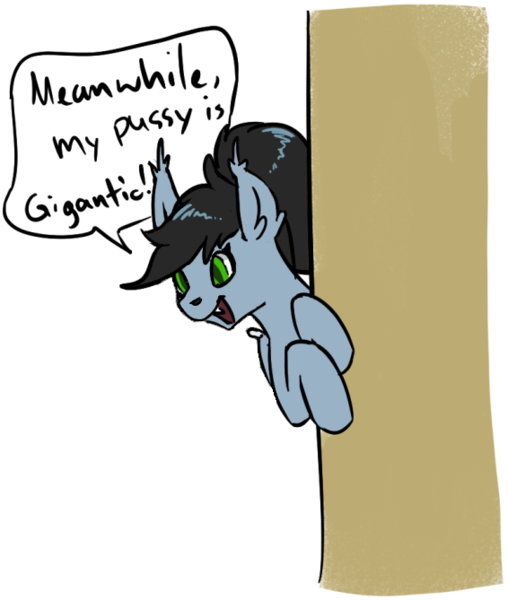 Size: 566x669 | Tagged: artist needed, suggestive, edit, editor:anonymous, oc, oc:starskipper, unofficial characters only, bat pony, ear fluff, fangs, image, implied female, png, simple background, solo, transparent background