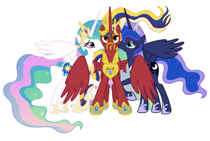 Size: 4321x2902 | Tagged: source needed, safe, anonymous artist, derpibooru import, princess celestia, princess luna, oc, oc:king equus, alicorn, pony, alicorn oc, beard, bedroom eyes, brother, brother and sister, canon x oc, crown, cute, cutelestia, cutie mark, ethereal mane, ethereal tail, eye scar, eyebrows, eyelashes, eyes open, facial hair, family, female, happy, high res, horn, hug, image, implied fausticorn, jewelry, king, kiss on the cheek, kissing, looking at you, lunabetes, male, mare, moon, moustache, png, raised hoof, regalia, royal sisters, royalty, scar, siblings, simple background, sister, sisters, smiling, spread wings, stallion, sun, tail, transparent background, wall of tags, white background, winghug, wings