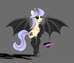 Size: 1543x1332 | Tagged: safe, artist:xdamny, derpibooru import, oc, bat pony, bat pony oc, bat wings, beautiful, clothes, cutie mark, gloves, image, jpeg, latex, latex gloves, latex socks, sexy, shadow, simple background, socks, wings