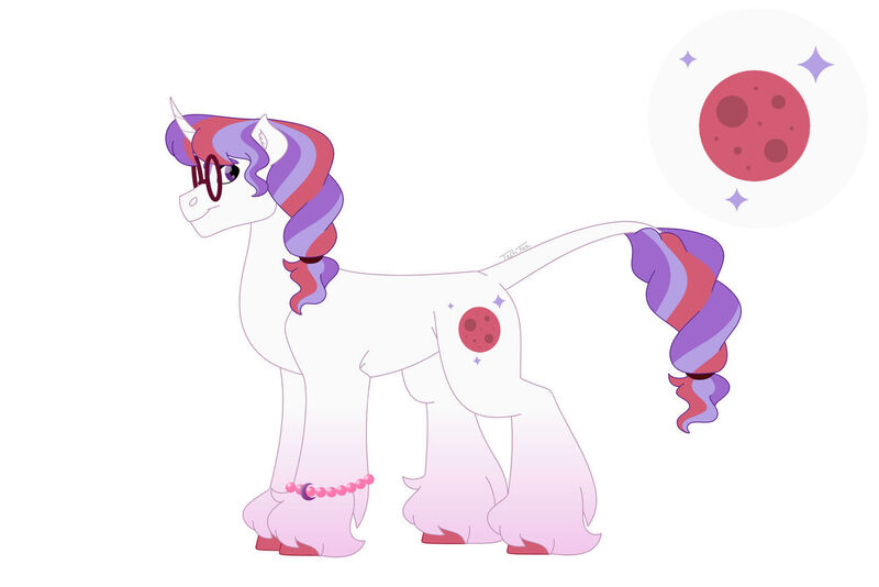 Size: 1280x854 | Tagged: safe, artist:itstechtock, derpibooru import, oc, pony, unicorn, female, glasses, image, jpeg, magical lesbian spawn, mare, offspring, parent:moondancer, parent:twilight sparkle, parents:twidancer, simple background, solo, white background