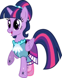 Size: 796x1004 | Tagged: safe, artist:meganlovesangrybirds, derpibooru import, twilight sparkle, twilight sparkle (alicorn), alicorn, pony, friendship through the ages, 50s, alternate hairstyle, clothes, female, image, mare, png, simple background, solo, transparent background