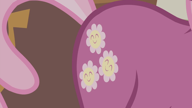 Size: 1920x1080 | Tagged: safe, derpibooru import, screencap, cheerilee, earth pony, pony, call of the cutie, season 1, 1080p, butt, butt focus, cutie mark, female, flank, flowerbutt, image, mare, plot, png, solo