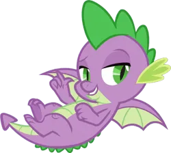 Size: 944x847 | Tagged: safe, artist:pascalmulokozi2, derpibooru import, spike, dragon, background removed, flying, image, male, png, simple background, solo, transparent background, winged spike, wings