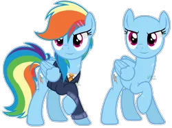 Size: 1548x1156 | Tagged: safe, artist:cheekycheesefan101, derpibooru import, rainbow dash, pegasus, pony, bald, base used, clothes, image, png, simple background, solo, transparent background, uniform, wonderbolts dress uniform