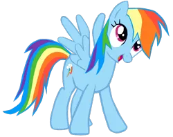 Size: 698x554 | Tagged: safe, artist:benpictures1, derpibooru import, rainbow dash, pegasus, pony, friendship is magic, cute, dashabetes, female, image, inkscape, mare, png, simple background, solo, transparent background, vector