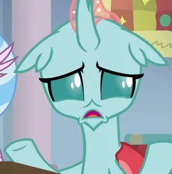 Size: 711x717 | Tagged: safe, derpibooru import, screencap, ocellus, silverstream, changedling, changeling, classical hippogriff, hippogriff, a rockhoof and a hard place, cropped, cute, diaocelles, female, image, offscreen character, png, sad, sadorable, solo focus