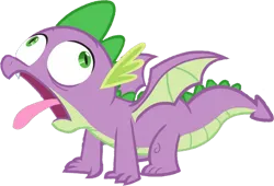 Size: 1085x736 | Tagged: safe, artist:pascalmulokozi2, derpibooru import, spike, dragon, school raze, image, male, open mouth, png, simple background, solo, transparent background, winged spike, wings
