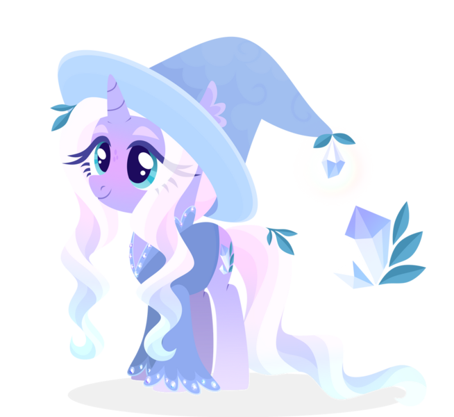 Size: 1024x939 | Tagged: safe, artist:kabuvee, derpibooru import, oc, pony, unicorn, female, hat, image, mare, png, simple background, solo, transparent background, witch hat