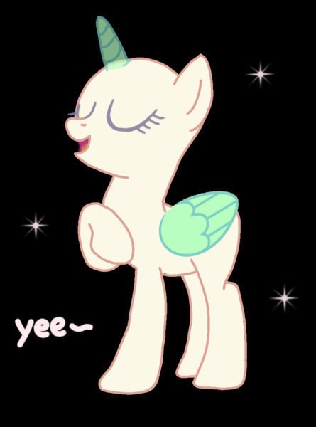 Size: 893x1205 | Tagged: safe, artist:abzx, derpibooru import, alicorn, original species, pegasus, pony, unicorn, base, image, png, solo