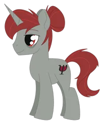 Size: 1182x1422 | Tagged: safe, artist:dyonys, derpibooru import, oc, oc:shadow heart, unofficial characters only, pony, unicorn, bags under eyes, hair bun, image, male, png, simple background, solo, stallion, transparent background