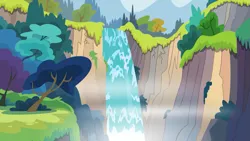 Size: 1281x720 | Tagged: safe, artist:bluethunder66, derpibooru import, pinkie apple pie, .svg available, image, no pony, png, scenery, vector, water, waterfall