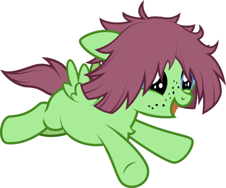 Size: 1997x1658 | Tagged: safe, artist:lightning stripe, derpibooru import, oc, oc:watermelon success, unofficial characters only, pegasus, pony, blank flank, blue eyes, chest fluff, commission, cute, derpibooru exclusive, female, filly, floppy ears, foal, freckles, happy, image, jumping, mare, messy mane, ocbetes, open mouth, outstretched arms, png, red mane, show accurate, simple background, solo, spread wings, transparent background, vector, wings, young