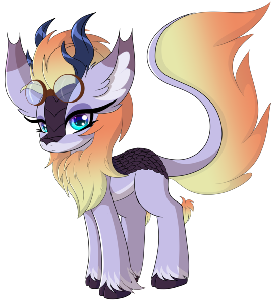 Size: 8424x9168 | Tagged: safe, artist:windykirin, derpibooru import, oc, oc:nova brisk, kirin, adopted, cute, image, png, simple background, solo, transparent background