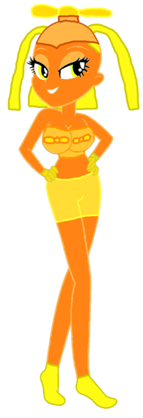 Size: 400x1166 | Tagged: questionable, artist:smbros, derpibooru import, oc, oc:peppa marry, human, equestria girls, big breasts, breasts, clothes, crossover, gloves, hat, humanized, image, new super mario bros. u deluxe, new super mario bros. wii, pigtails, png, power up gals, power-up, propeller, propeller hat, propeller mushroom, shoes, shorts, solo, super mario bros.