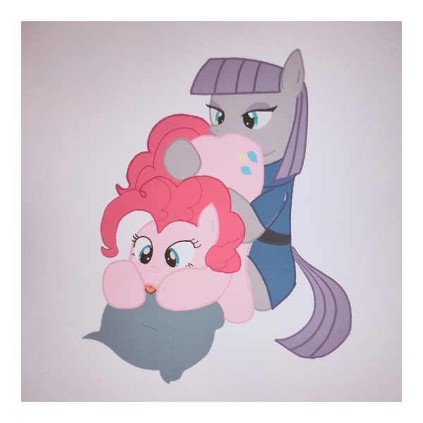 Size: 2948x2948 | Tagged: suggestive, derpibooru import, maud pie, pinkie pie, earth pony, pony, duo, female, image, incest, jpeg, lesbian, mare, piecest, pinkiemaud, sex, shipping, siblings, sisters