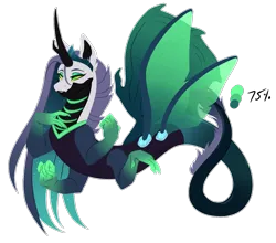 Size: 1223x1075 | Tagged: safe, artist:purplegrim40, derpibooru import, oc, unofficial characters only, draconequus, hybrid, draconequus oc, image, interspecies offspring, offspring, parent:discord, parent:queen chrysalis, parents:discolis, png, simple background, solo, transparent background