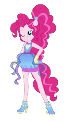 Size: 2100x3880 | Tagged: safe, artist:gmaplay, derpibooru import, pinkie pie, equestria girls, equestria girls series, forgotten friendship, image, png, ponied up, simple background, solo, transparent background