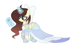Size: 2000x1272 | Tagged: safe, artist:darbypop1, derpibooru import, oc, oc:darby, alicorn, pony, clothes, dress, female, image, magic, mare, png, scroll, simple background, solo, transparent background